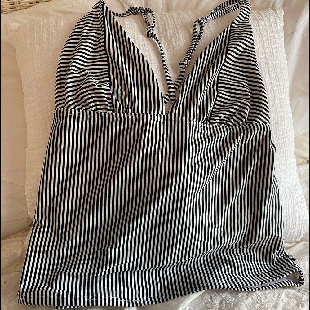 Swim halter top